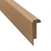 SimpleSolutions 78-3/4 in. x 2-3/8 in. x 3/4 in. Sun Bleached Hickory Stair Nose Molding