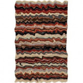 Home Decorators Collection Sahara Fire 3 ft. x 3 ft. Area Rug