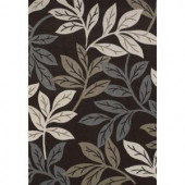United Weavers Freestyle Brown 7 ft. 10 in. x 11 ft. 2 in. Area Rug