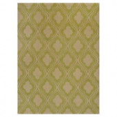 Kas Rugs Chateau Lime/Beige 6 ft. 6 in. x 9 ft. 6 in. Area Rug