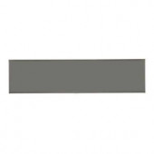 Jeffrey Court Misty Gray Gloss 4 in. x 16 in. Ceramic Wall Tile (11.11 sq. ft. / case)