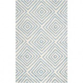 Artistic Weavers Misterio1 Slate Blue 3 ft. 3 in. x 5 ft. 3 in. Area Rug