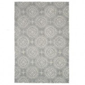 Loloi Rugs Summerton Life Style Collection Grey Ivory 5 ft. x 7 ft. 6 in. Area Rug