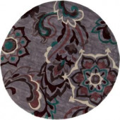 Artistic Weavers Pinaleno Steel Blue 8 ft. Round Area Rug
