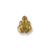 Michael Healy Solid Brass Sitting Frog Lighted Doorbell Ringer