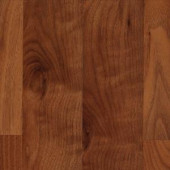 Mohawk Brentmore Amber Walnut Laminate Flooring - 5 in x 7 in. Take Home Sample