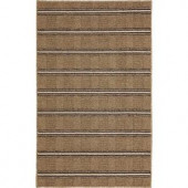 Mohawk Stadium Tan Stripe 1 ft. 6 in. x 2 ft. 6 in. Scatter Accent Rug