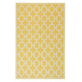 Home Decorators Collection Espana Yellow 8 ft. 3 in. x 11 ft. 6 in. Area Rug