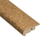 Home Legend Natural Basket Weave 1/2 in. Thick x 2-3/16 in. Wide x 78 in. Length Cork Stair Nose Molding