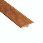 Home Legend High Gloss Natural Mahogany 6.35 mm Thick x 1-7/16 in. Wide x 94 in. Length Laminate T-Molding
