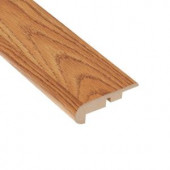 TrafficMASTER Draya Oak 11.13 mm Thick x 2-1/4 in. Wide x 94 in. Length Laminate Stair Nose Molding