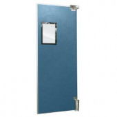 Aleco ImpacDor FS-500 3/4 in. x 48 in. x 96 in. Royal Blue Wood Core Impact Door
