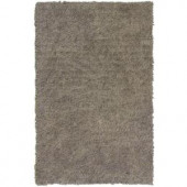 Lanart Palazzo Shag White 3 ft. x 4 ft. 6 in. Area Rug