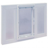 Ideal Pet Products 5 in. x 7 in. Small Plastic Pet Door with Vinyl Frame