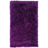 Lanart Electric Ave Purple 5 ft. x 7 ft. 6 in. Area Rug