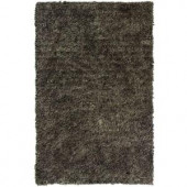 Lanart Palazzo Shag Taupe 3 ft. x 4 ft. 6 in. Area Rug
