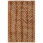 Oriental Weavers Camille Sable Pumpkin 1 ft. 10 in. x 2 ft. 10 in. Scatter Area Rug