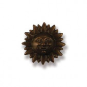 Michael Healy Solid Oiled Bronze Sunface Lighted Doorbell Ringer