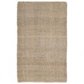 Kaleen Essential Twill Natural 20 in. x 30 in. Area Rug