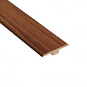 Home Legend Monarch Walnut 6.35 mm Thick x 1-7/16 in. Wide x 94 in. Length Laminate T-Molding