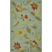 Loloi Rugs Summerton Life Style Collection Mist 2 ft. 3 in. x 3 ft. 9 in. Accent Rug