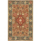 Artistic Weavers Plattsmouth Rust Red 3 ft. 3 in. x 5 ft. 3 in. Area Rug