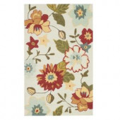 Loloi Rugs Summerton Life Style Collection Ivory Olive 2 ft. 3 in. x 3 ft. 9 in. Accent Rug