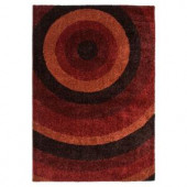 Orian Rugs Ringmaster Rouge 5 ft. 3 in. x 7 ft. 6 in. Area Rug