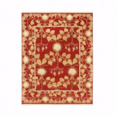 Home Decorators Collection Patrician Red 8 ft. x 11 ft. Area Rug