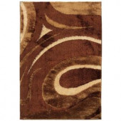 LR Resources Clafouti Baked 7 ft. 10 in. x 11 ft. 2 in. Plush Indoor Area Rug