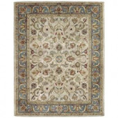 Kaleen Mystic William Ivory 3 ft. 6 in. x 5 ft. 3 in. Area Rug