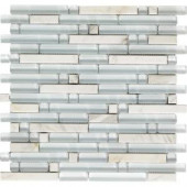 EPOCH Varietals Viognier-1653 Stone And Glass Blend 12 in. x 12 in. Mesh Mounted Floor & Wall Tile (5 Sq. Ft./Case)