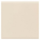 Daltile Semi-Gloss Almond 4 1/4 in. x 4 1/4 in. Ceramic Wall Tile Surface Bullnose Wall Tile