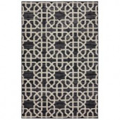 Mohawk Home Suzani Black 2 ft. 6 in. x 3 ft. 10 in. Accent Rug
