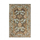 Home Decorators Collection Patrician Dark Grey 2 ft. x 3 ft. Area Rug