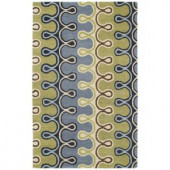 Kaleen Casual Axel Blue 7 ft. 6 in. x 9 ft. Area Rug