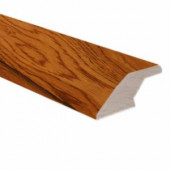 Millstead Oak Gunstock 3/4 in. Thick x 2-1/4 in. Wide x 78 in. Length Hardwood Lipover Reducer Molding