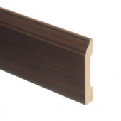 Zamma Maple Chocolate 9/16 in. Thick x 3-1/4 in. Wide x 94 in. Length Laminate Wall Base Molding