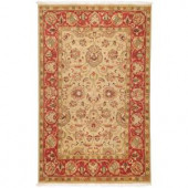 Artistic Weavers Rajbari Red 3 ft. 6 in. x 5 ft. 6 in. Area Rug