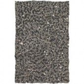 Chandra Stone Grey/Charcoal 5 ft. x 7 ft. 6 in. Indoor Area Rug