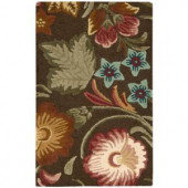 Nourison In Bloom Chocolate 2 ft. 6 in. x 4 ft. Area Rug