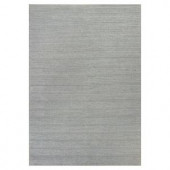 Kas Rugs Woven Braid Grey 3 ft. 3 in. x 5 ft. 3 in. Area Rug