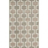 Loloi Rugs Weston Lifestyle Collection Beige 3 ft. 6 in. x 5 ft. 6 in. Area Rug