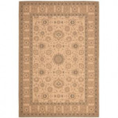 Safavieh Courtyard Natural/Gold 5.3 ft. x 7.6 ft. Area Rug