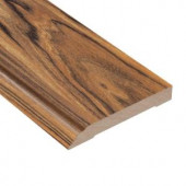 Home Legend Hawaiian Tigerwood 12.7 mm Thick x 3-13/16 in. Wide x 94 in. Length Laminate Wall Base Molding