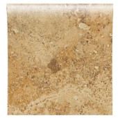 Daltile Heathland Amber 4-1/4 in. x 4-1/4 in. Glazed Ceramic Bullnose Wall Tile