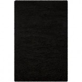 Chandra Ambiance Black 7 ft. 9 in. x 10 ft. 6 in. Indoor Area Rug