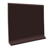 Vinyl Brown 4 in. x 1/8 in. x 48 in. Cove Base (30-Pieces)