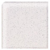 Daltile Semi-Gloss Pepper White 4-1/4 in. x 4-1/4 in. Ceramic Bullnose Corner Wall Tile