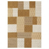 Kas Rugs Elegant Combo Gold 7 ft. 6 in. x 9 ft. 6 in. Area Rug